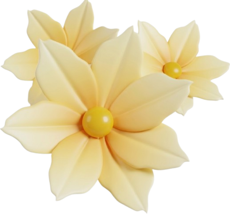 Decorative floral accent